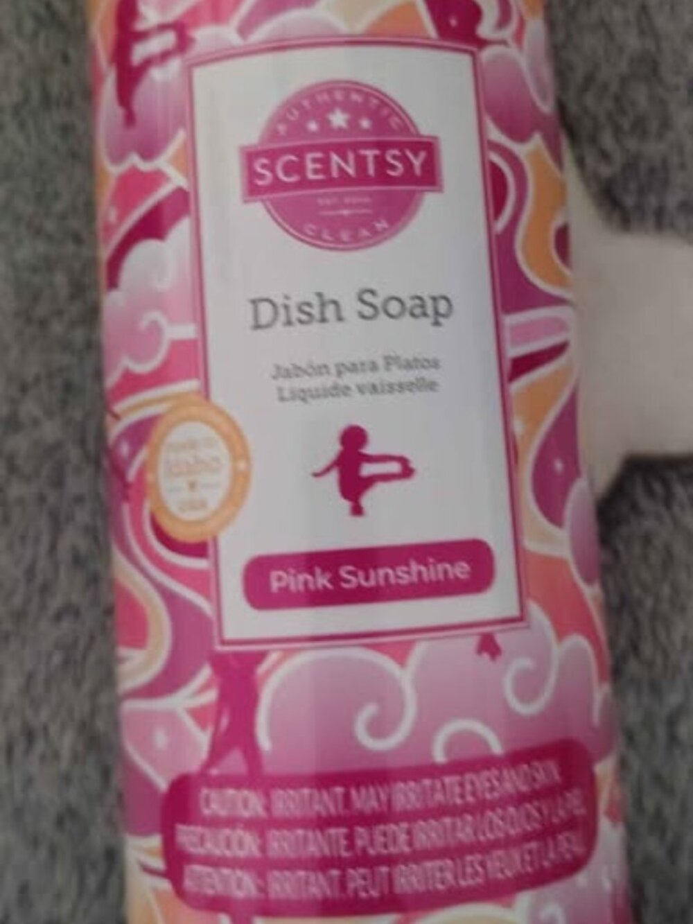 Scentsy Pink Sunshine Dish Soap